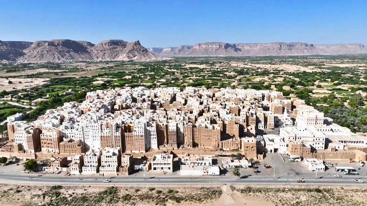 Mud-brick skyscrapers of Shibam Hadhramaut in southern Yemen